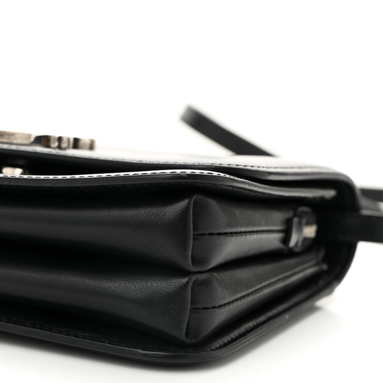 Balenciaga Shiny Box Calfskin Small B Bag Balenciaga Black 12 of 12