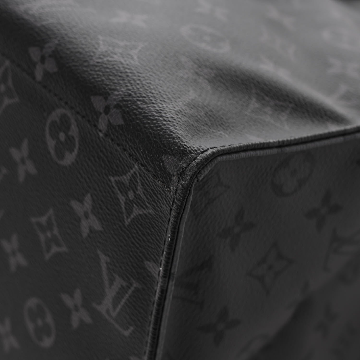 Louis Vuitton Monogram Eclipse Cabas Zippe GM Black 10 of 10