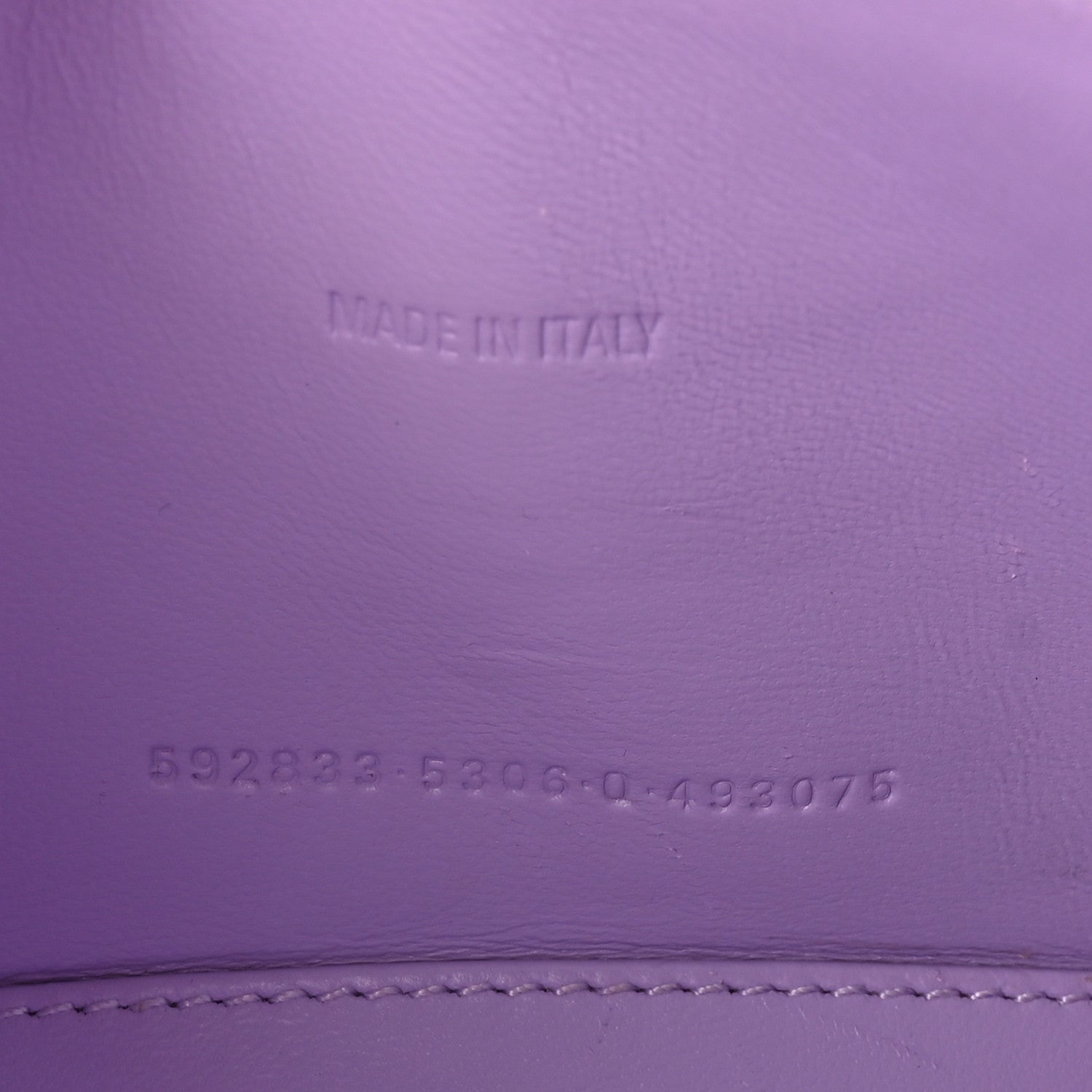 Balenciaga Shiny Calfskin Crocodile Embossed Hourglass Top Handle Bag XS Lilac 7 of 10