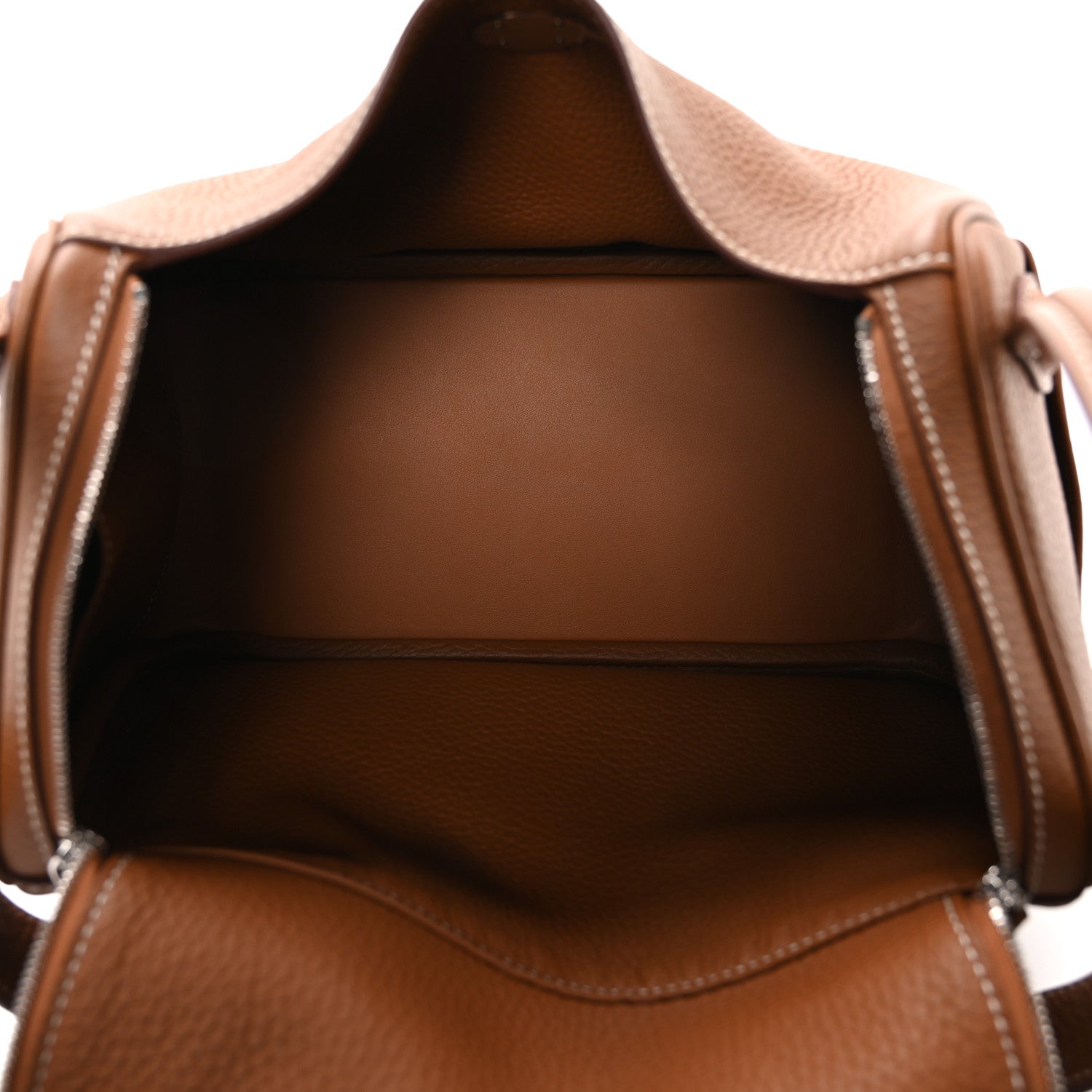 Hermes Taurillon Clemence Lindy 26 Gold 5 of 11