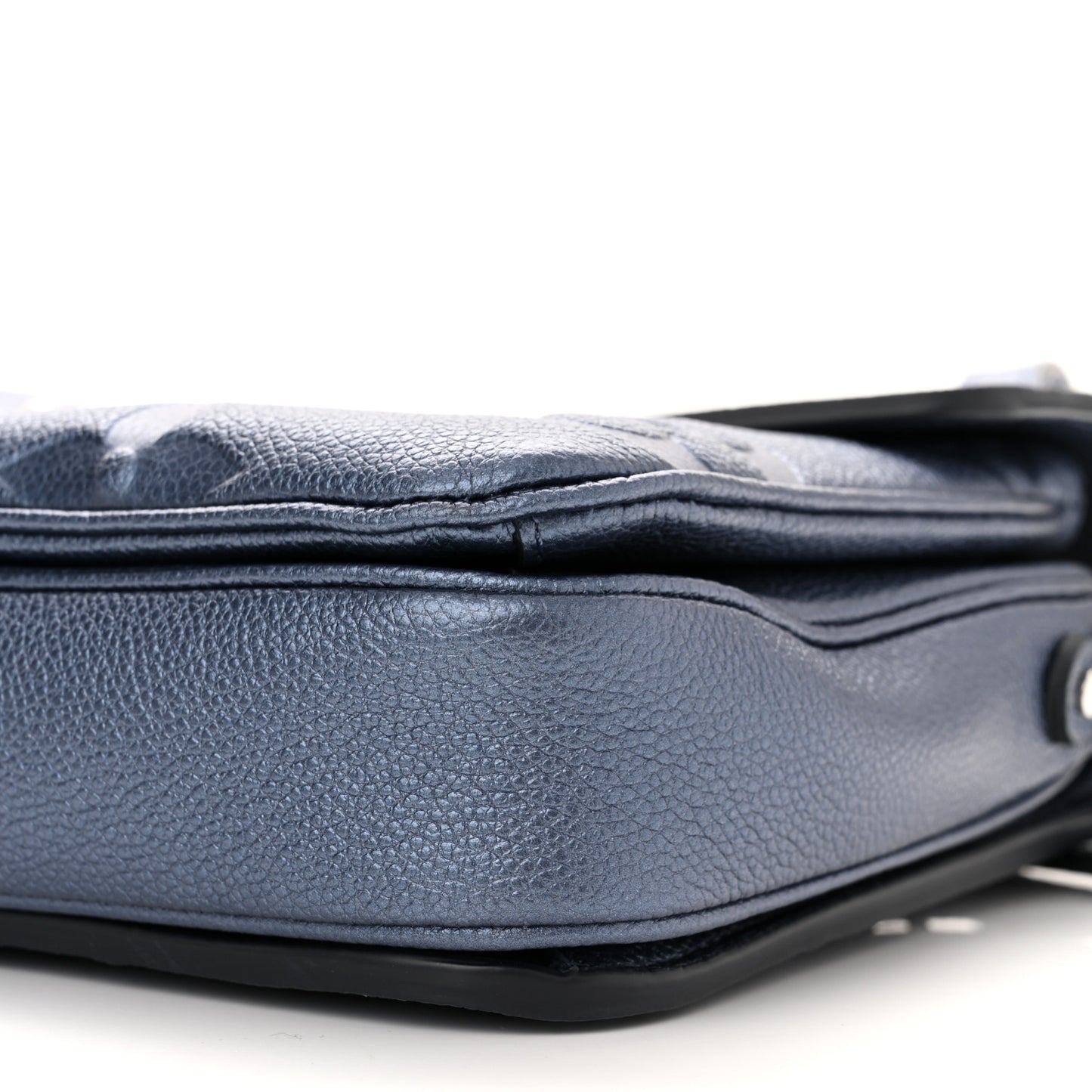 Metallic Empreinte Monogram Giant Pochette Metis Navy Nacre