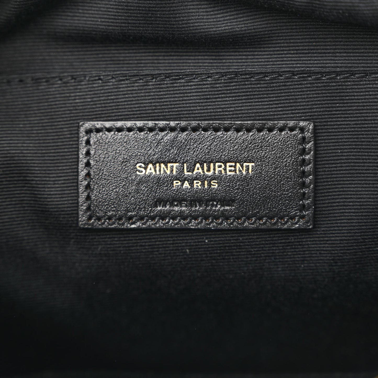 Calfskin Matelasse Monogram Lou Camera Bag Black