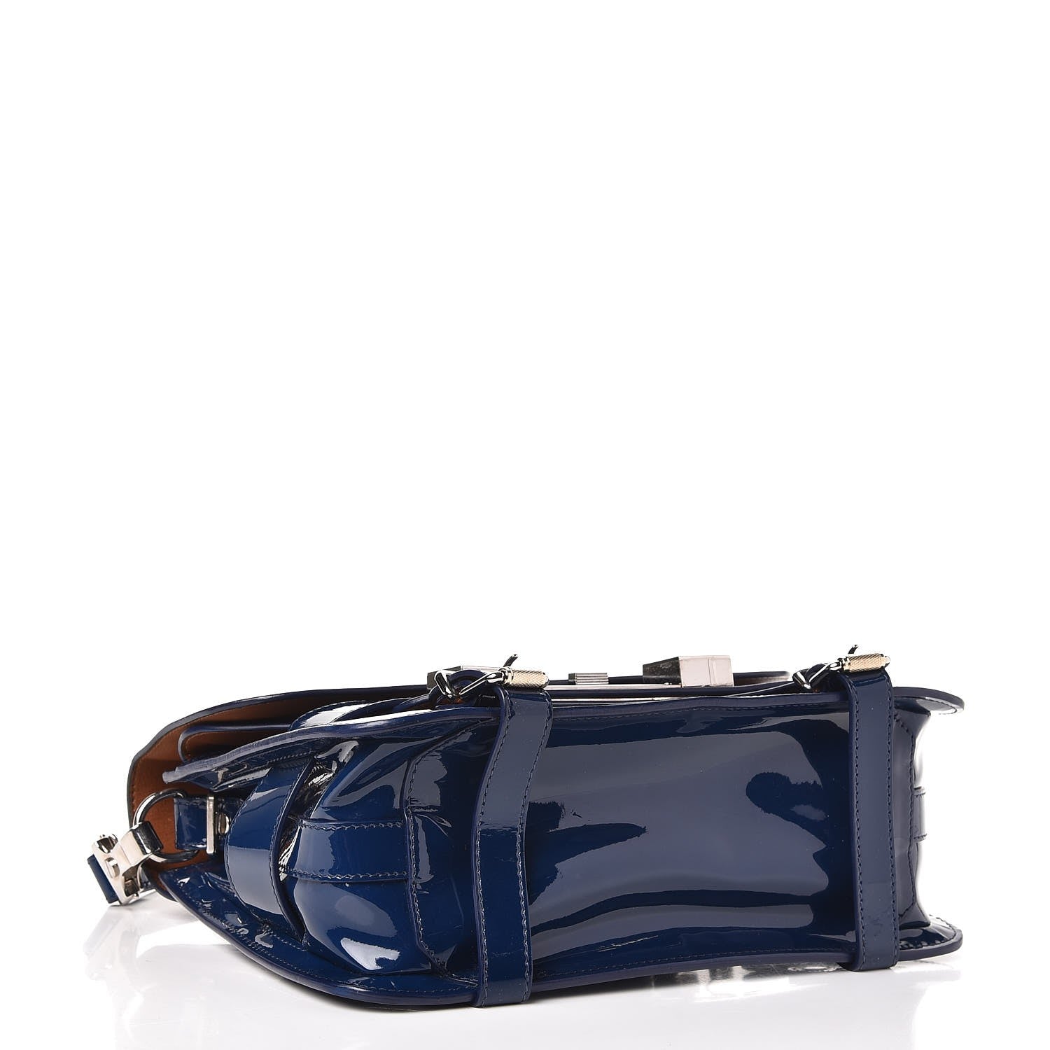 Proenza Schouler Patent PS11 Classic Shoulder Bag Cadet Blue 4 of 10