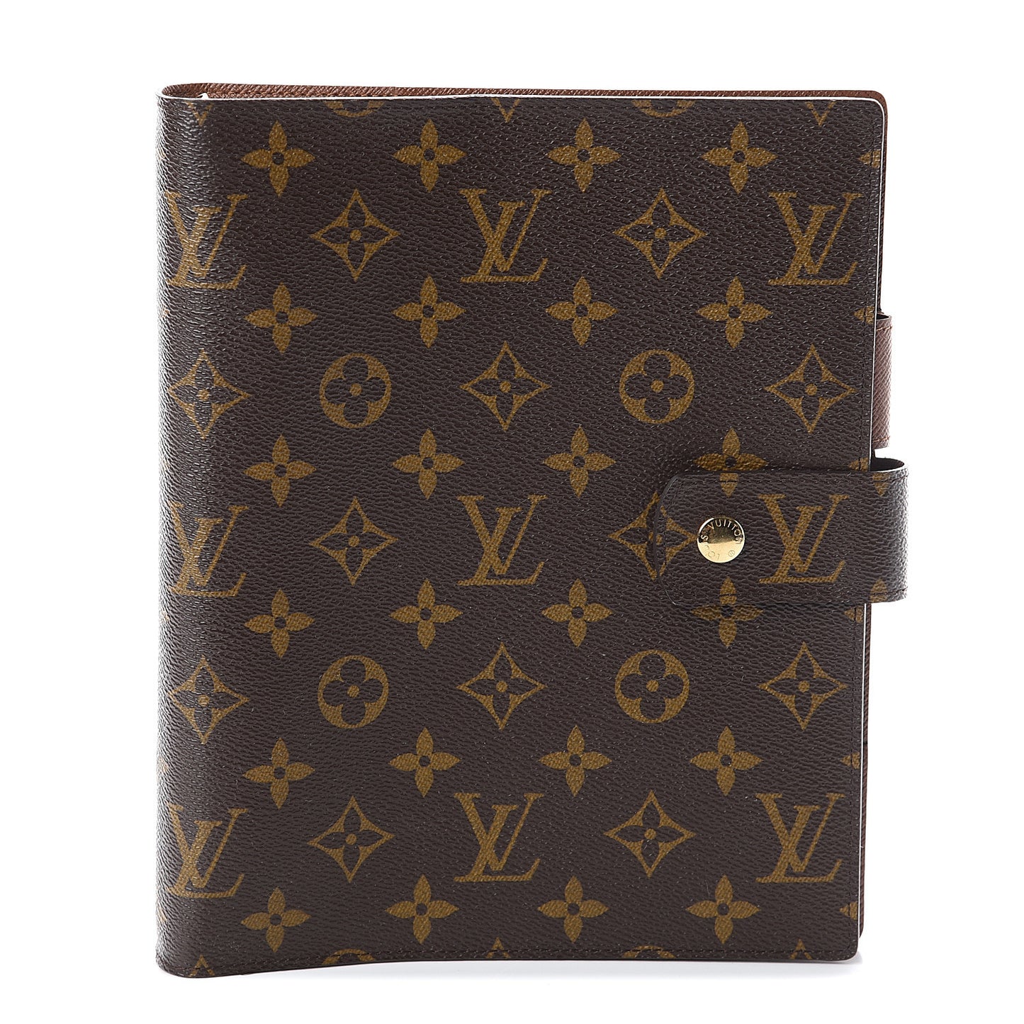 Monogram Large Ring Agenda Cover