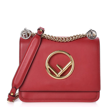 Fendi Vitello Century Opaco F is Fendi Small Kan I Shoulder Bag Fragola 1 of 8