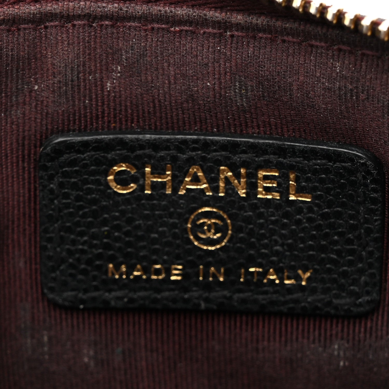 Chanel Caviar Quilted Small Pouch Black 6 of 12