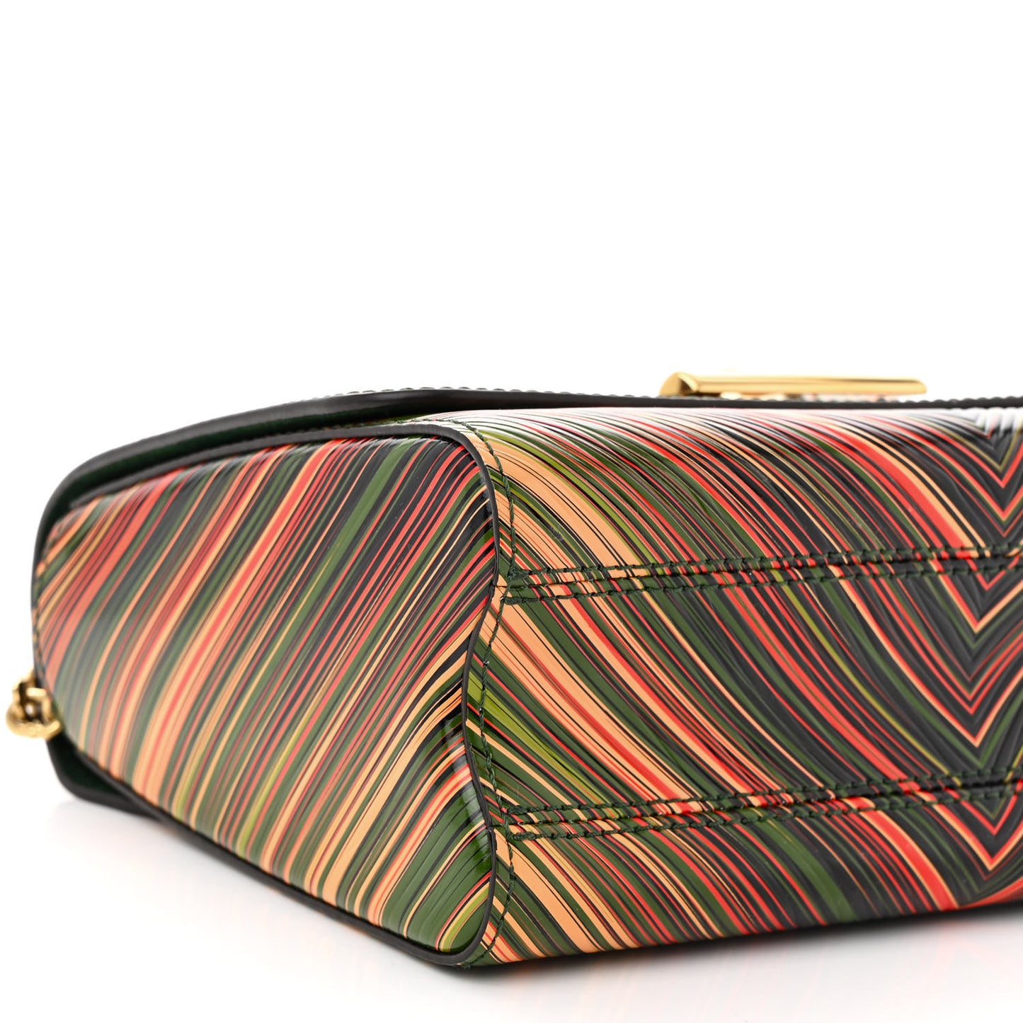 Epi Tropical Twist Shoulder Bag MM Rose Beige