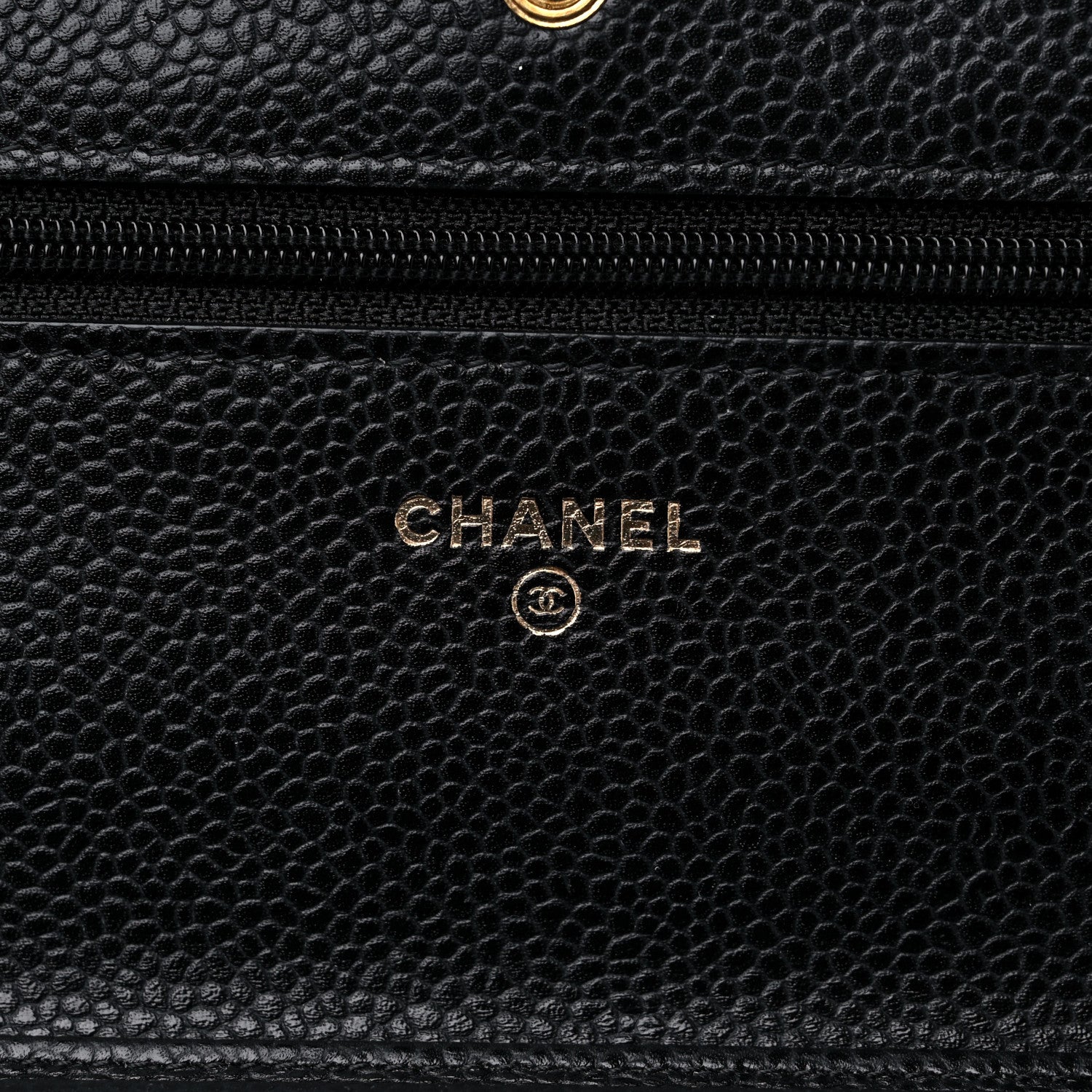 Chanel Caviar Quilted Wallet On Chain WOC Black 6 of 15