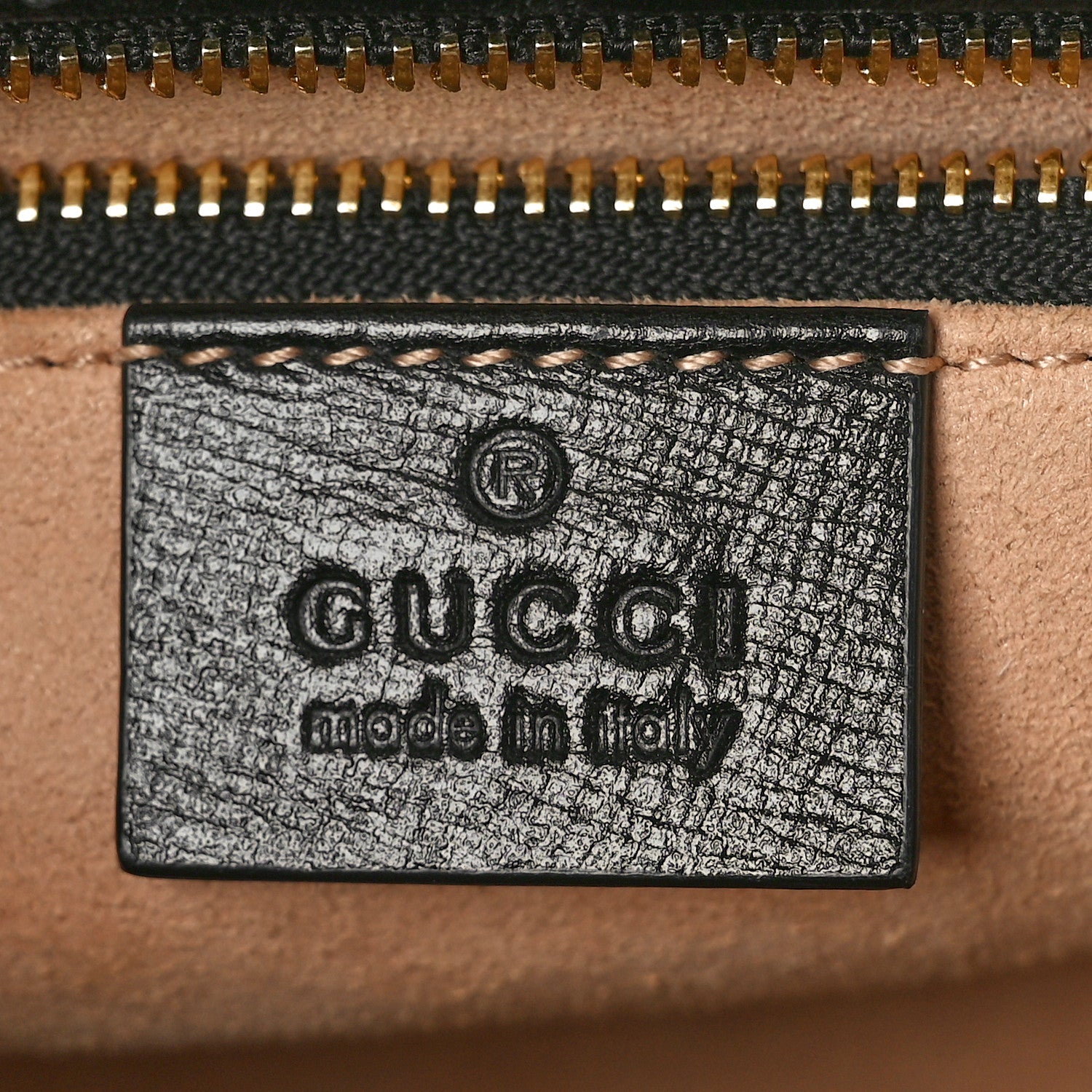 Gucci Azalea Calfskin Horsebit 1955 Shoulder Bag Black 6 of 11