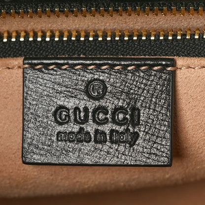 Gucci Azalea Calfskin Horsebit 1955 Shoulder Bag Black 6 of 11