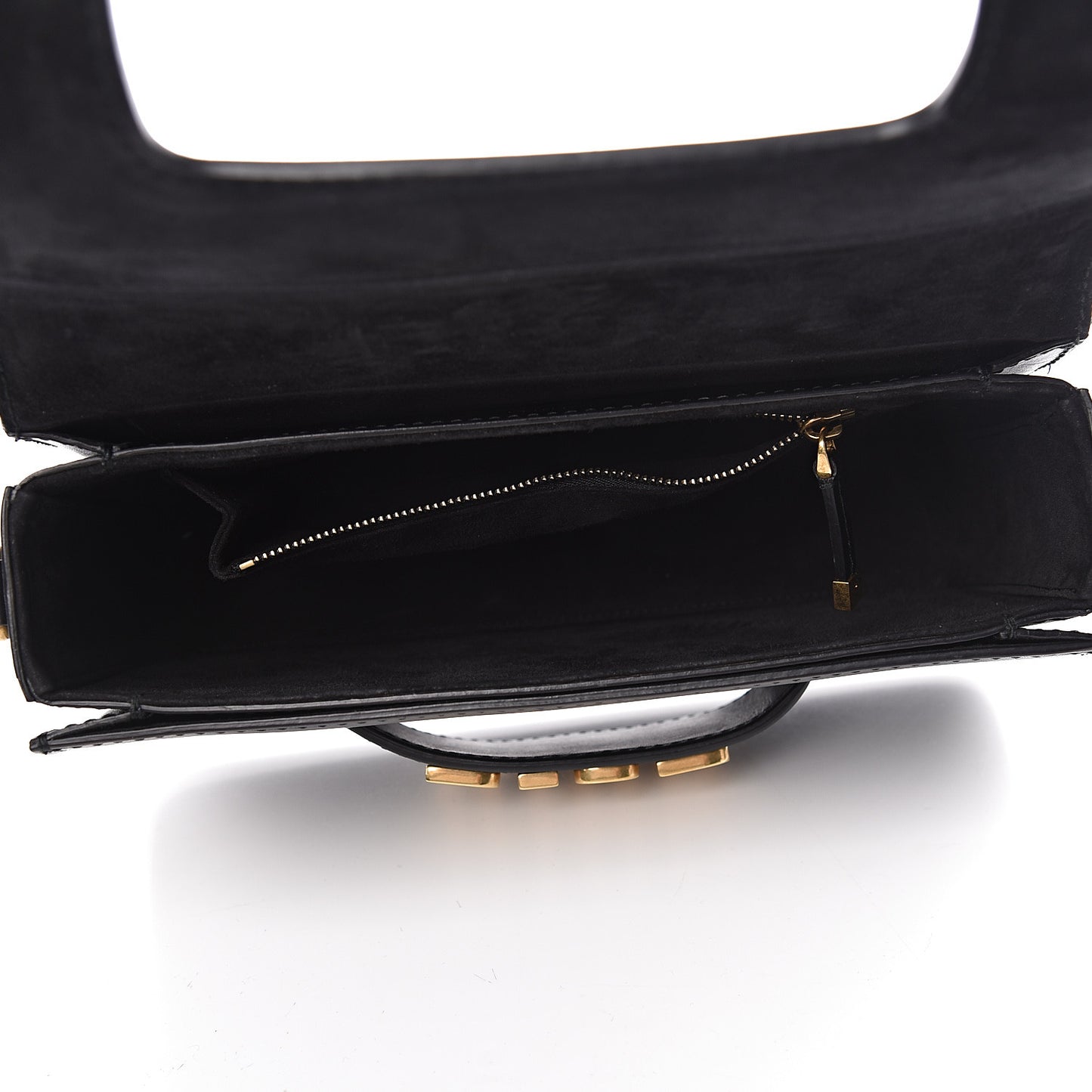 Smooth Calfskin Dio(r)evolution Flap Bag Black