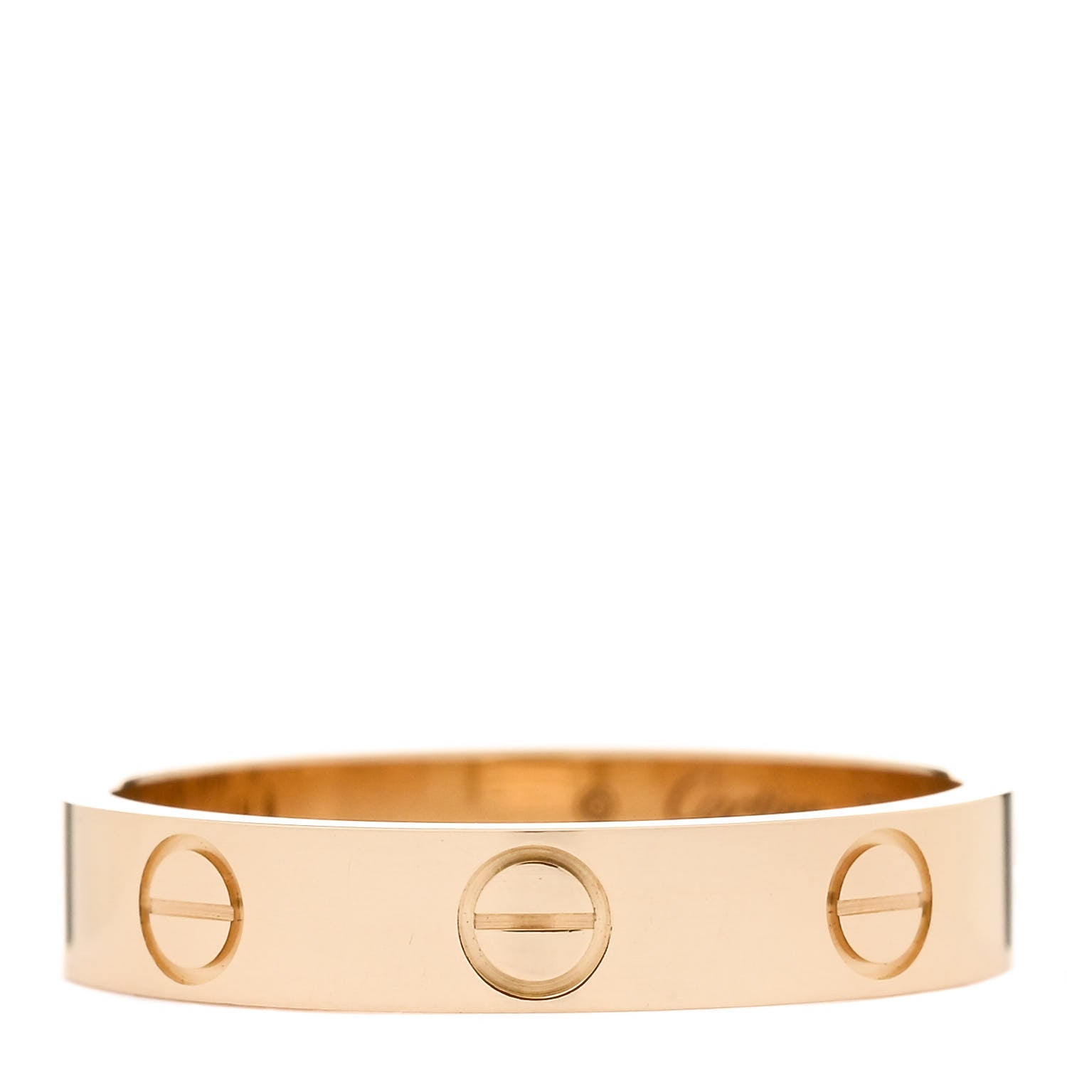 Cartier 18K Yellow Gold 3.5mm LOVE Wedding Band Ring 52 6 1 of 4
