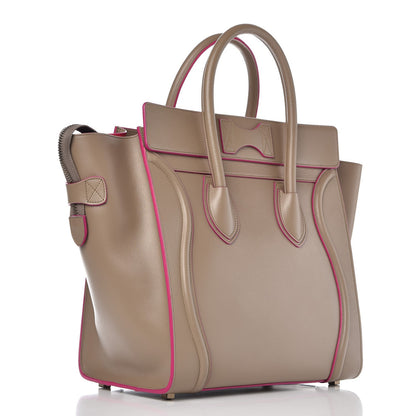 Celine Palmelato Mini Luggage Beige 3 of 8