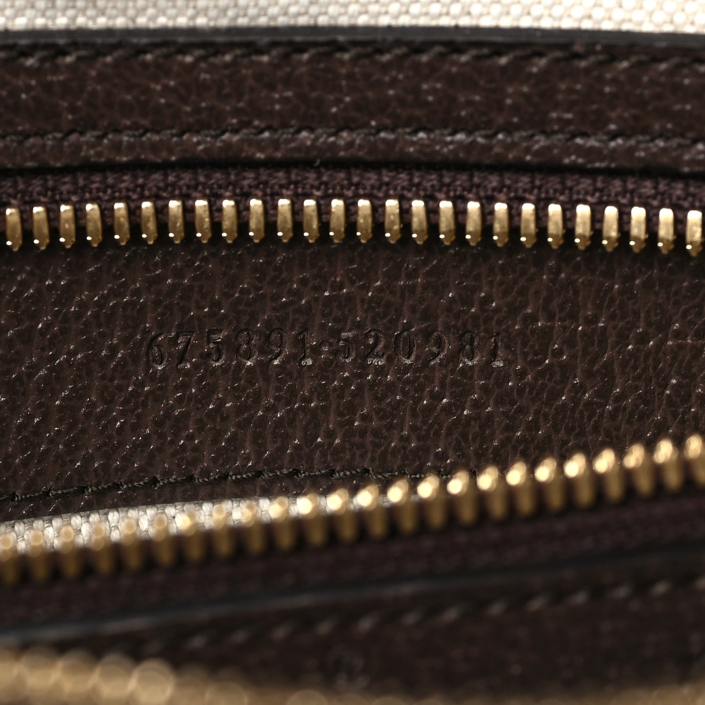 Monogram Jumbo GG Textured Dollar Calfskin Web Messenger Shoulder Bag Camel Ebony New Acero