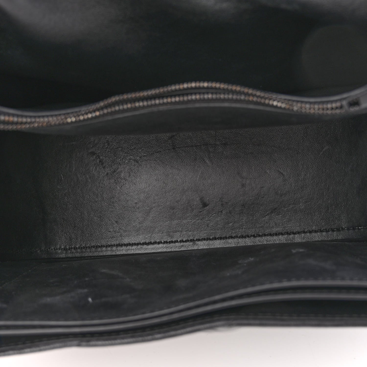 Balenciaga Crushed Calfskin Quilted Matte Black Hardware Medium Crush Chain Bag Black 5 of 9