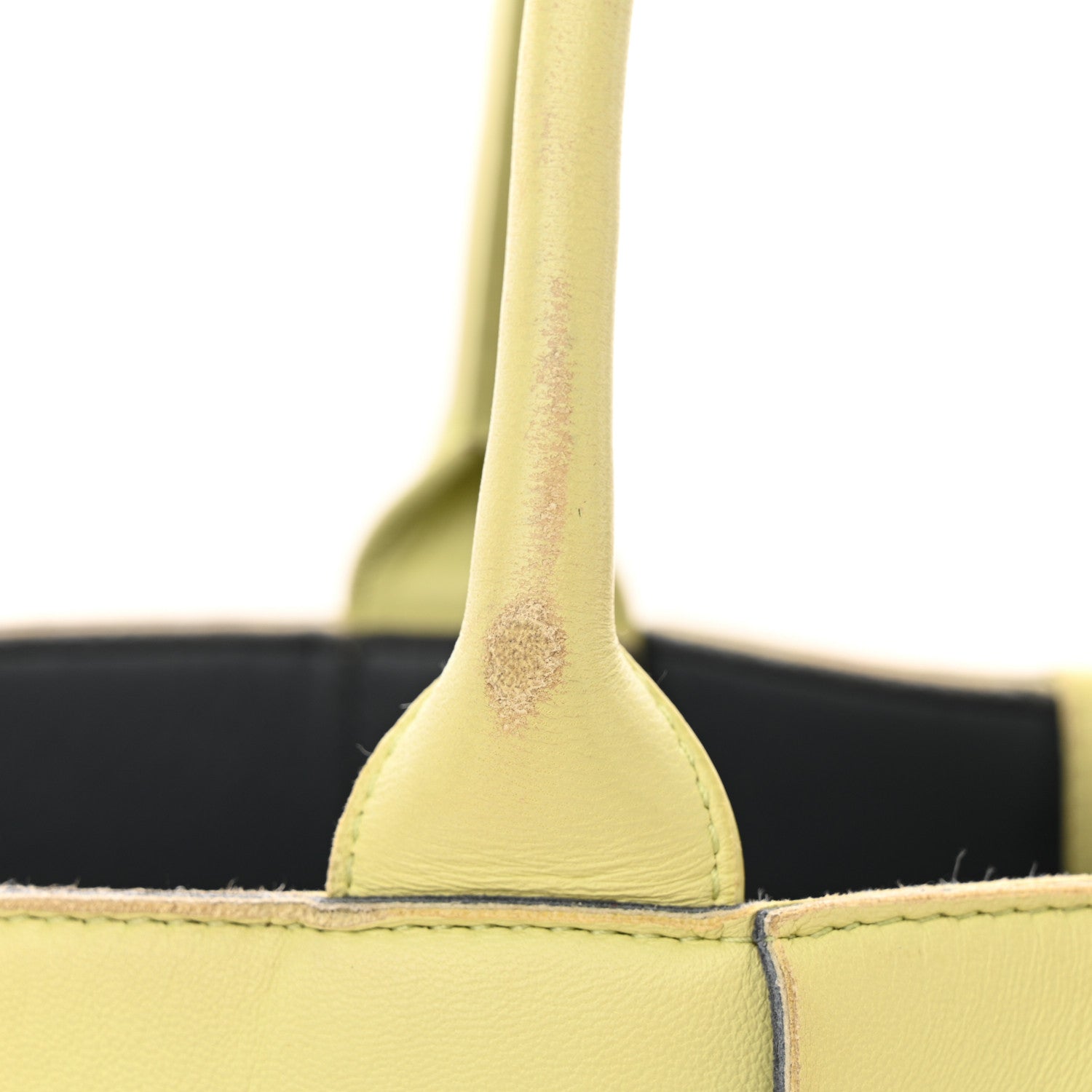 Bottega Veneta Nappa Maxi Intrecciato Small Arco Tote Lemon 18 of 23