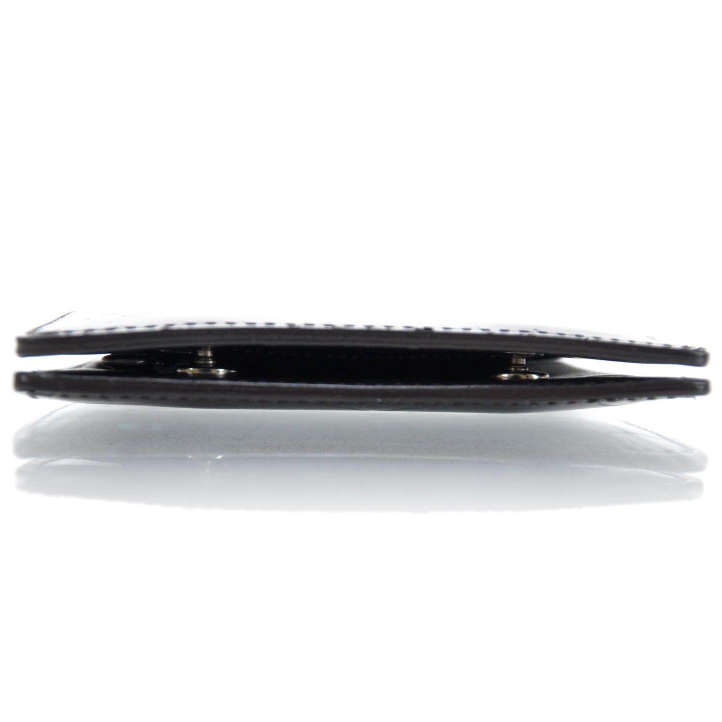 Monogram Glace Compact Wallet Cafe Brown