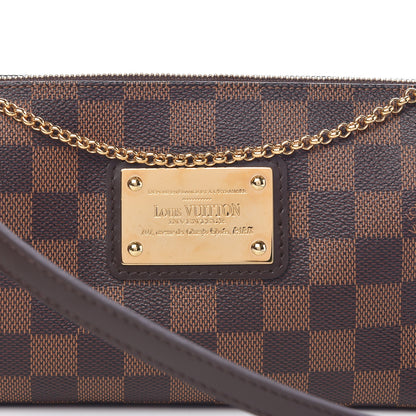 Louis Vuitton Damier Ebene Eva Clutch 10 of 10