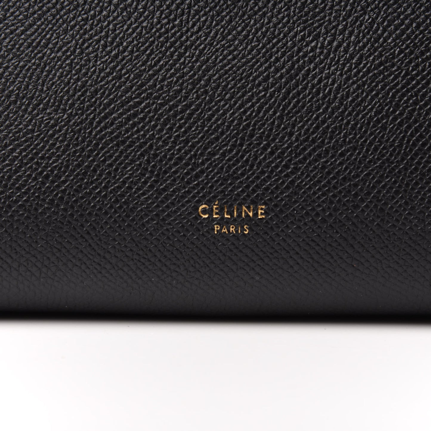 Grained Calfskin Nano Belt Bag Black