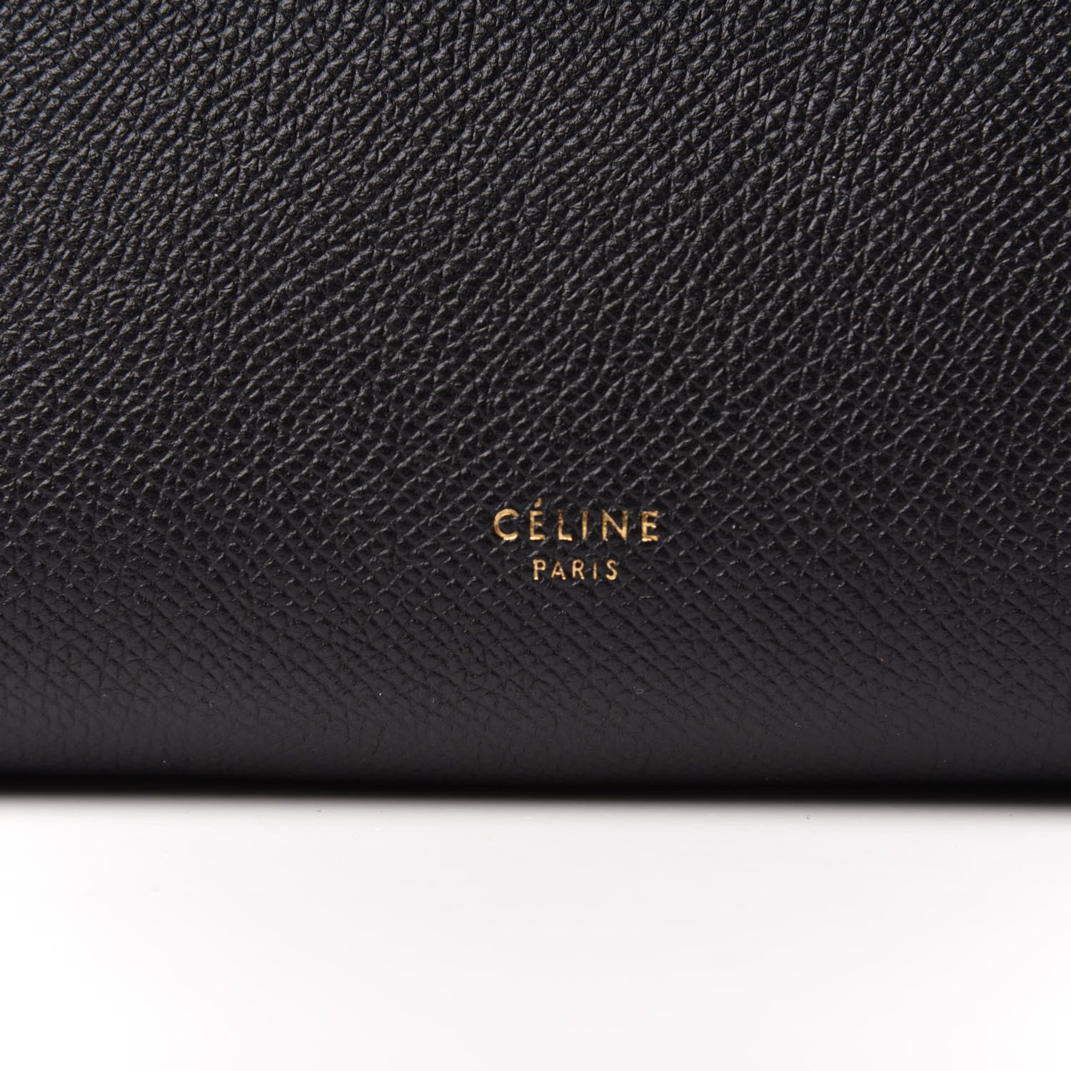 Celine Grained Calfskin Nano Belt Bag Black 9 of 10