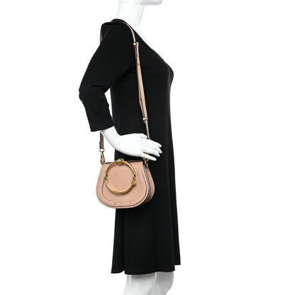 Chloe Calfskin Suede Small Nile Bracelet Bag Biscotti Beige 2 of 17