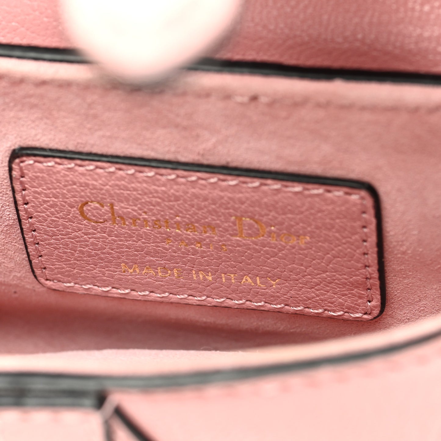 Goatskin Micro Saddle Bag With Strap Old Rose