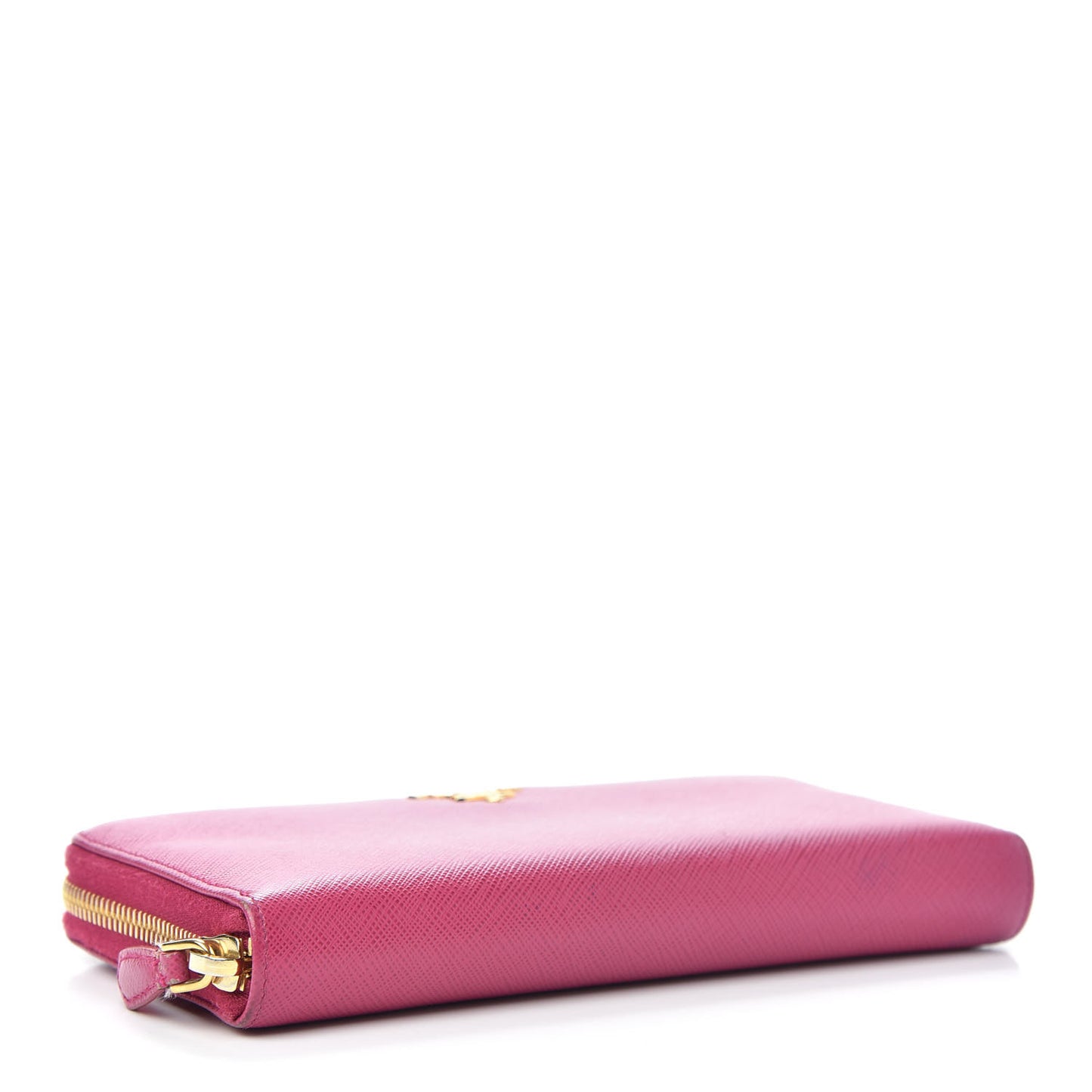 Saffiano Zip Around Wallet Peonia