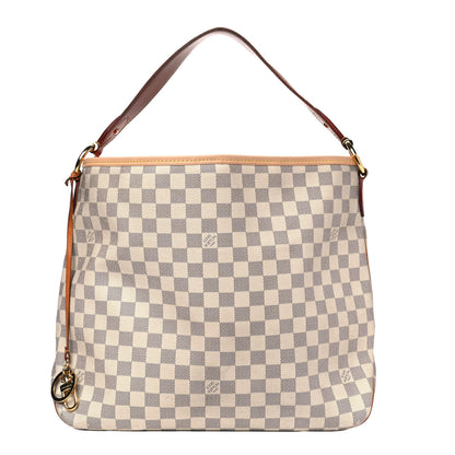 Louis Vuitton Damier Azur Delightful MM Pink 1 of 16