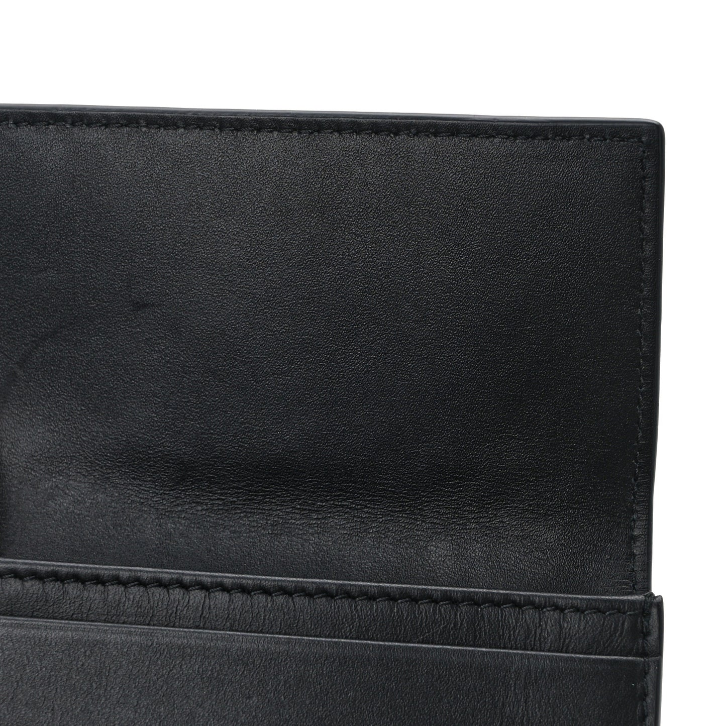 Nappa Intrecciato Card Holder Black