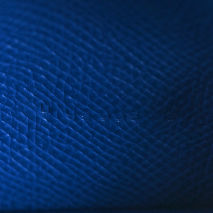 Hermes Epsom Mini Bearn Wallet Bleu Royal 8 of 12