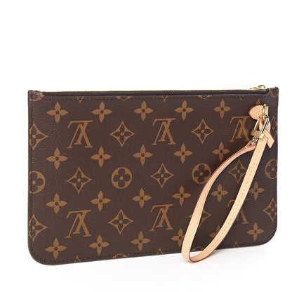 Louis Vuitton Monogram Neverfull MM GM Pochette 3 of 8