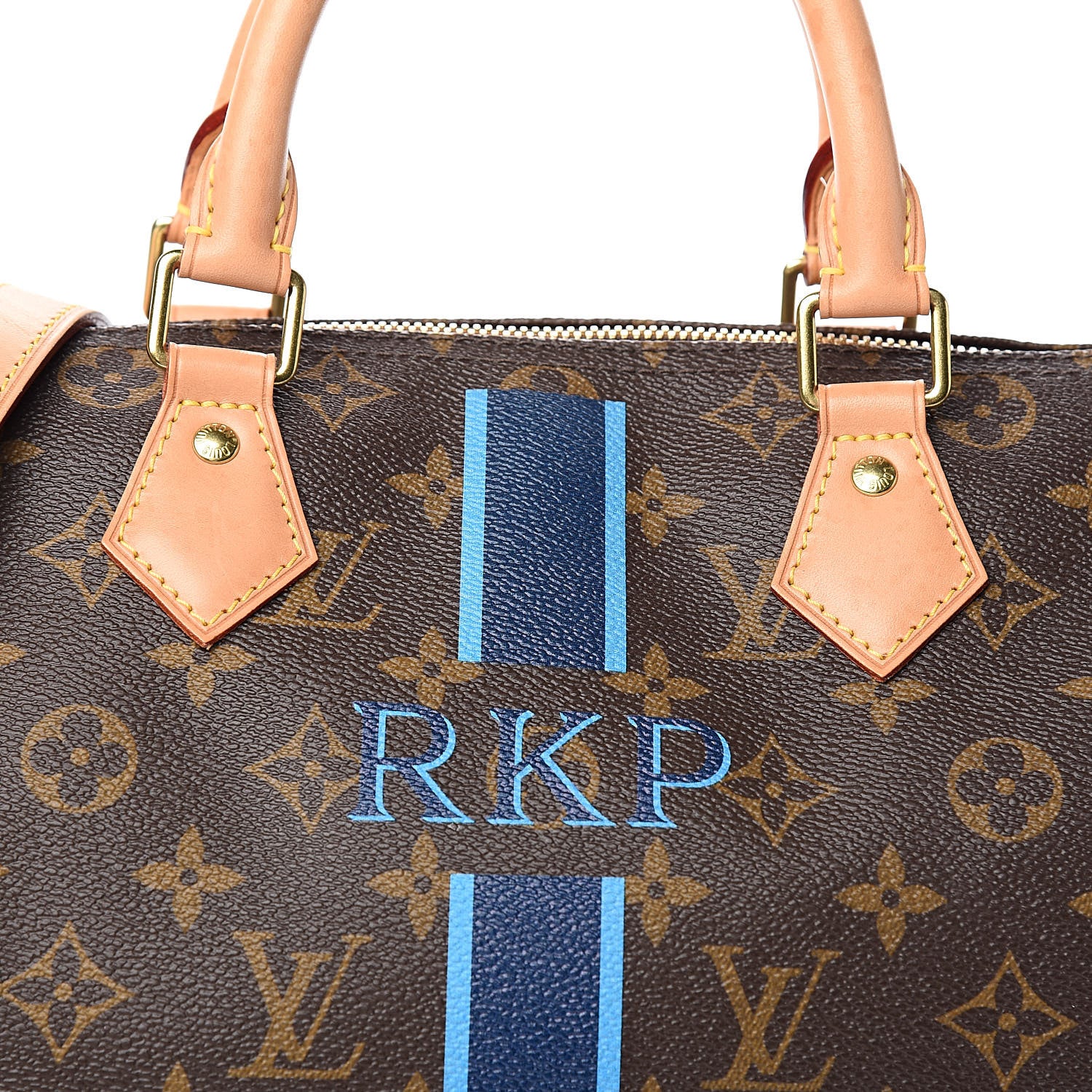 Louis Vuitton Monogram My LV Heritage Speedy Bandouliere 30 Marine Blue Clair 12 of 14