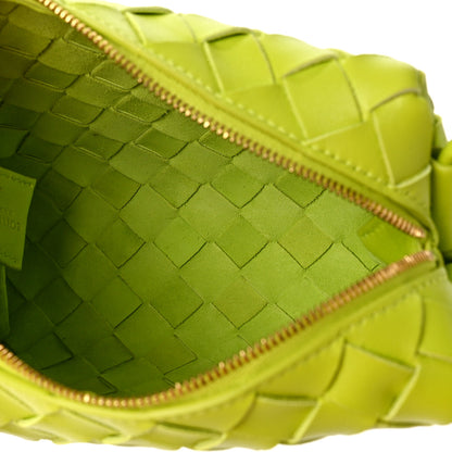 Bottega Veneta Nappa Intrecciato Mini Loop Camera Bag Acid Kiwi 5 of 8