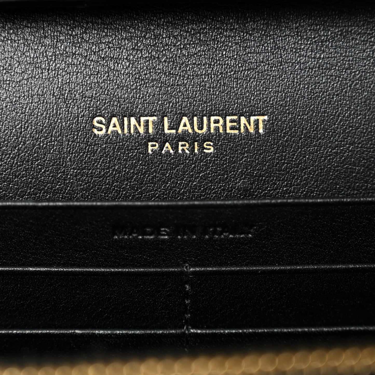 Patent Monogram Chain Wallet Tortoiseshell