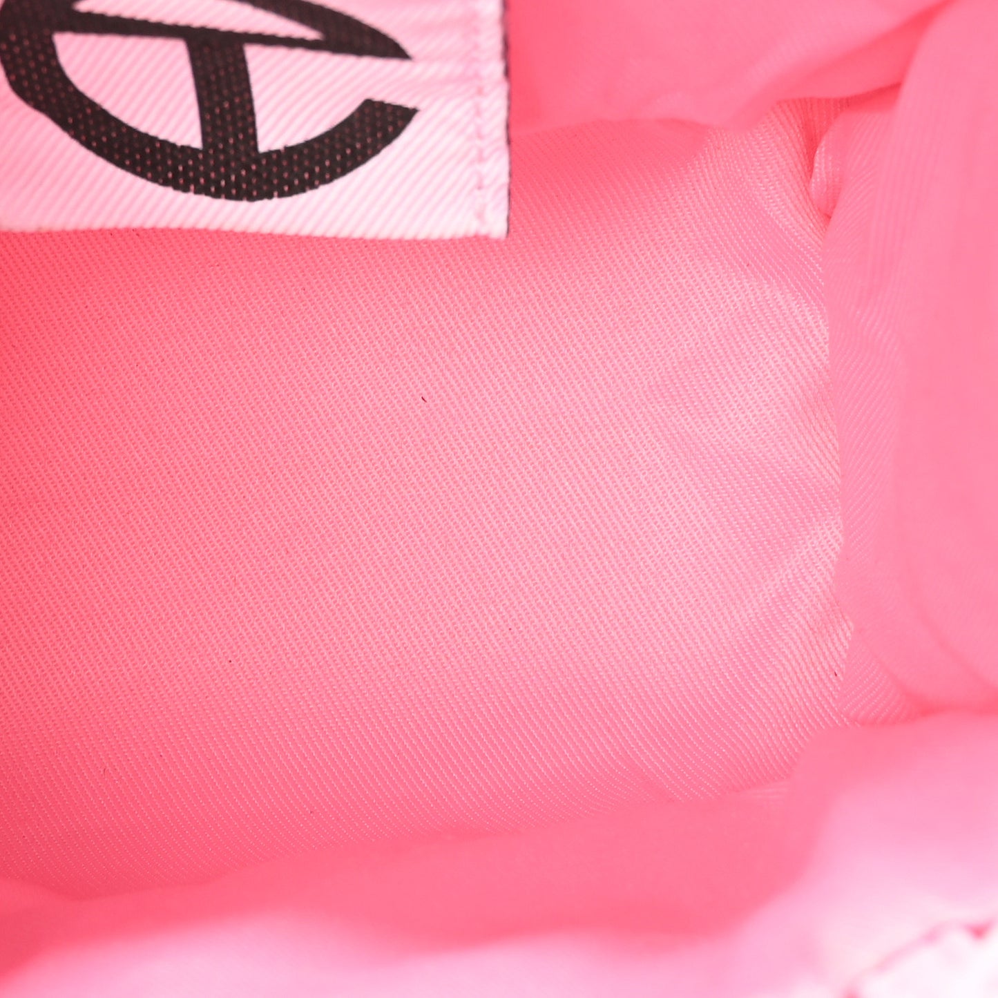 Vegan Leather Small Shopping Bag Bubblegum