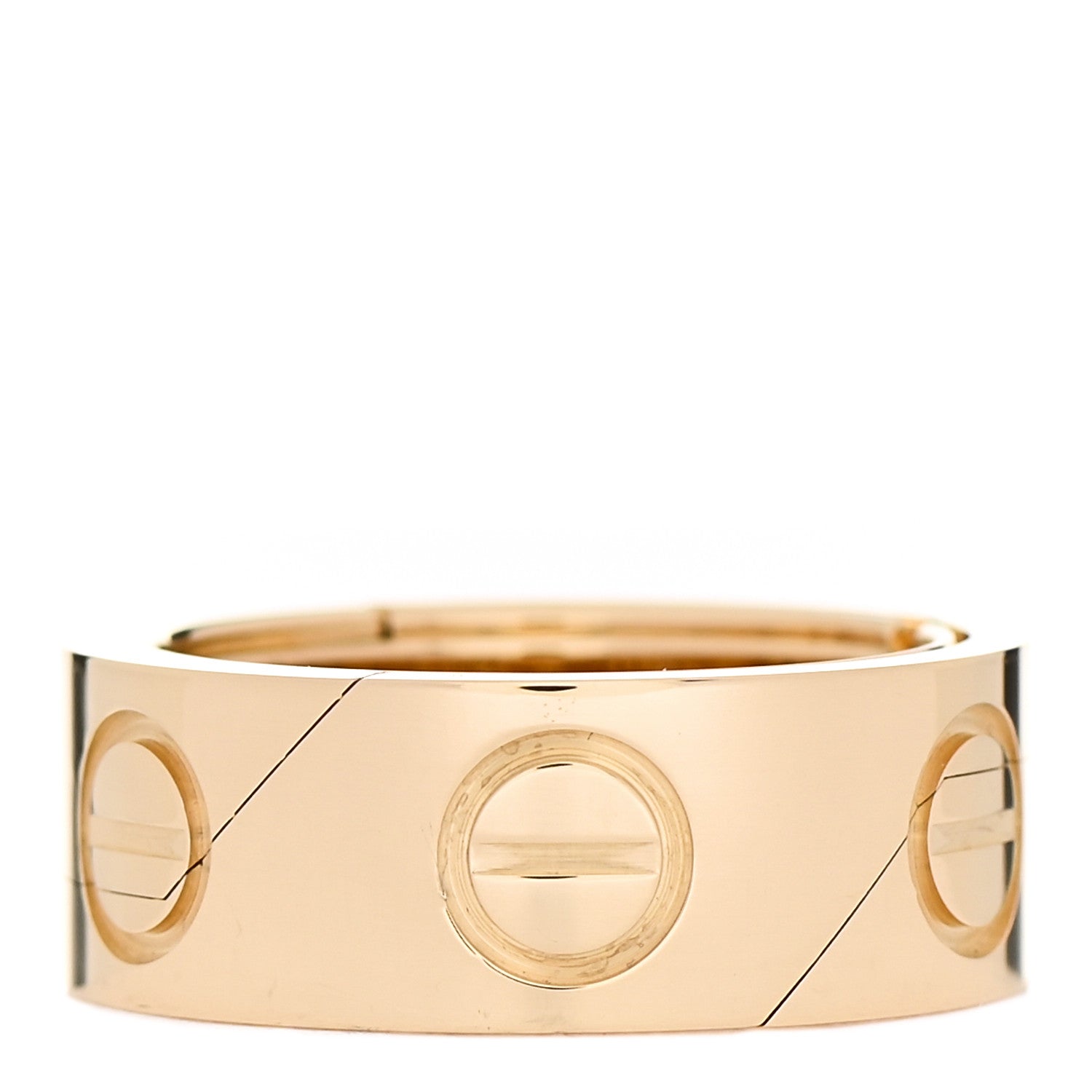 Cartier 18K Yellow Gold 7mm Astro LOVE Ring 47 4.25 3 of 6