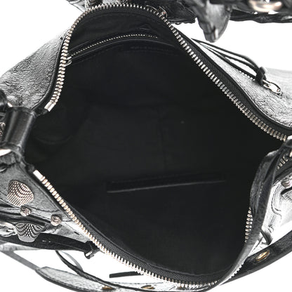 Balenciaga Agneau Arena Small Le Cagole Shoulder Bag Black 6 of 11