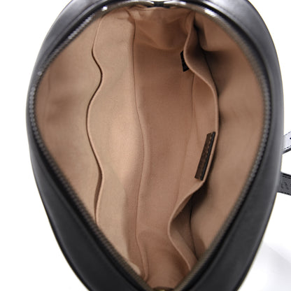 Gucci Calfskin Matelasse GG Marmont Belt Bag 75 30 Black 5 of 10
