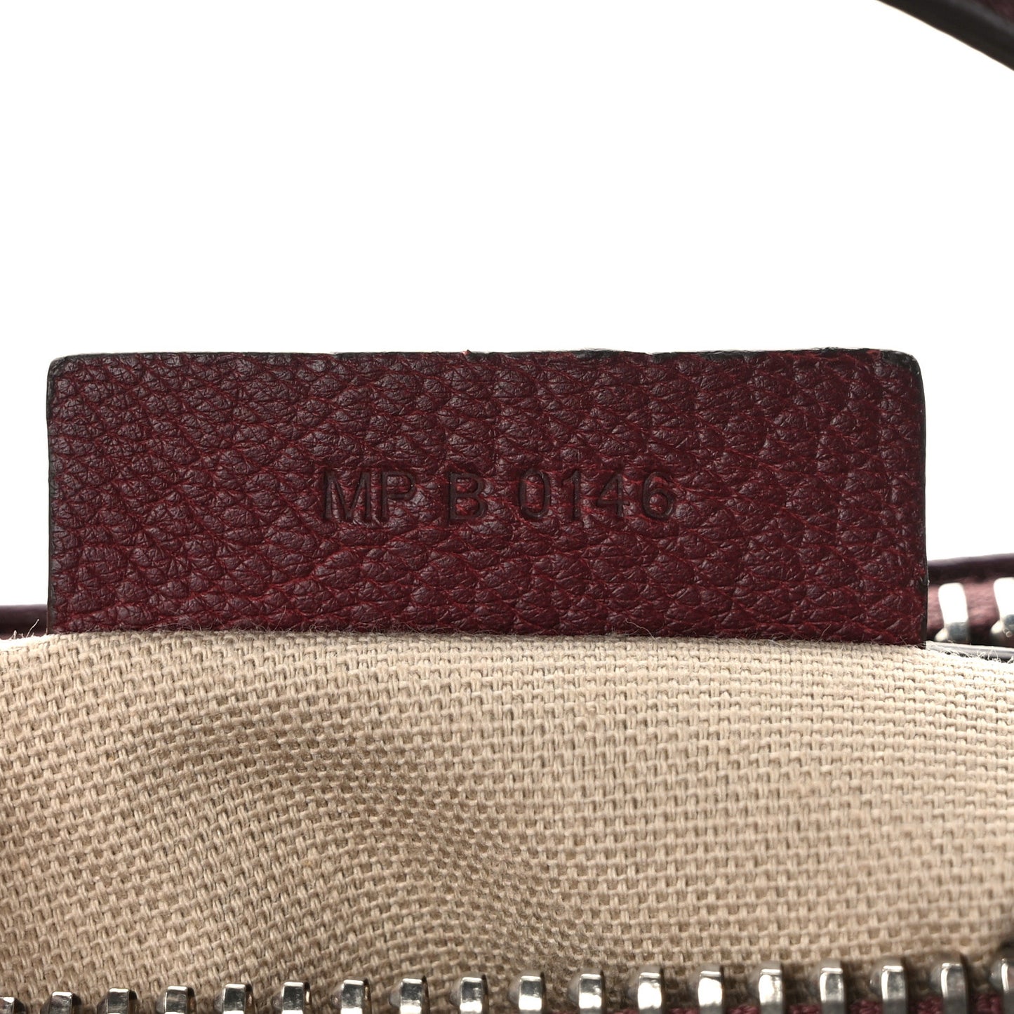 Sugar Goatskin Medium Antigona Oxblood