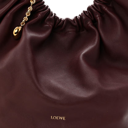 Loewe Buttery Nappa Lambskin Medium Squeeze Bag Dark Burgundy 6 of 8