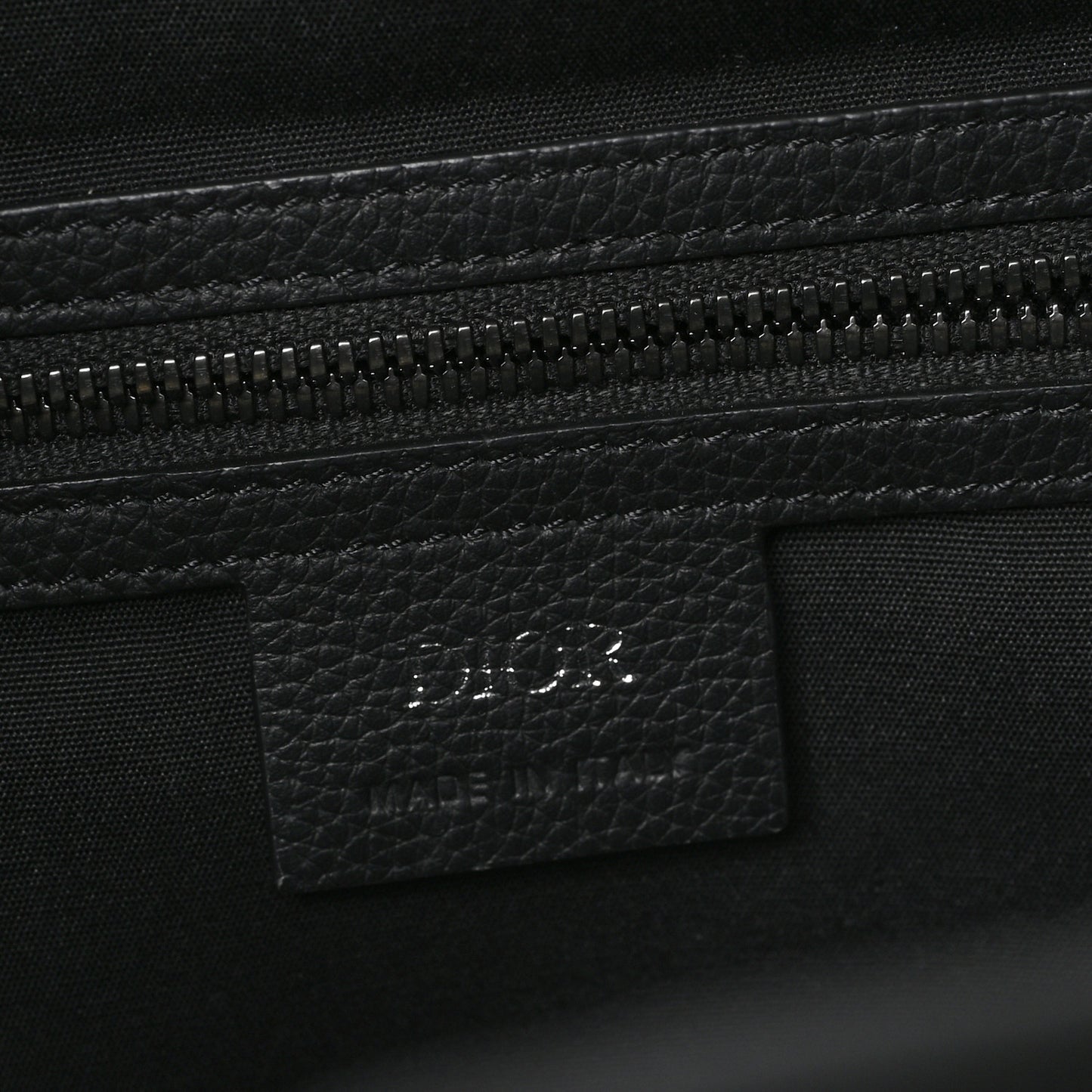 Oblique Calfskin 8 Backpack  Black