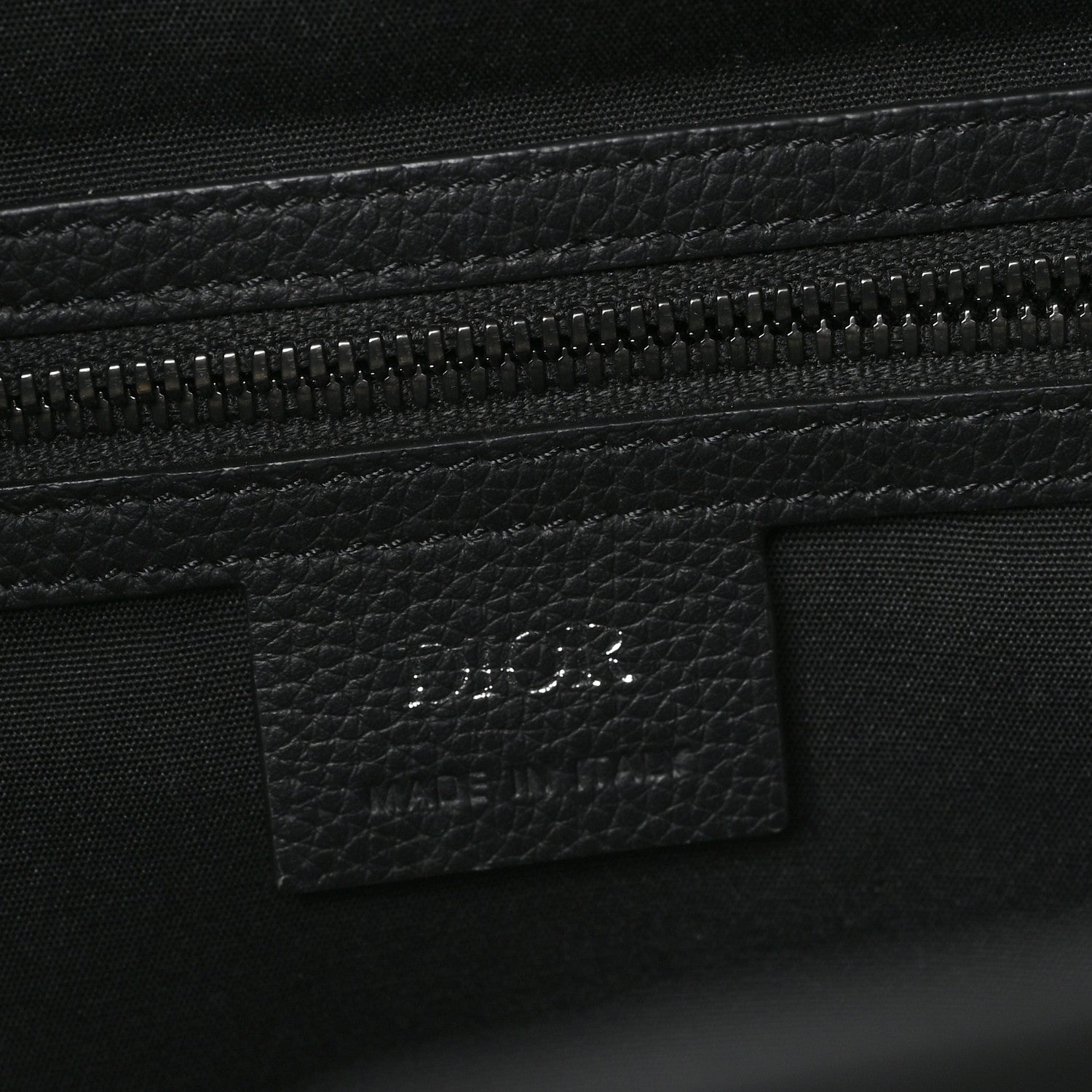 Christian Dior Oblique Calfskin 8 Backpack  Black 6 of 10