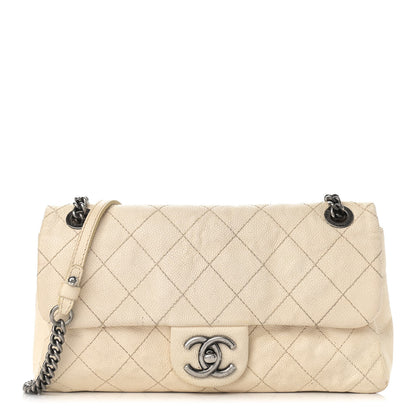 Chanel Caviar Quilted Medium Simply CC Flap White 1 of 22