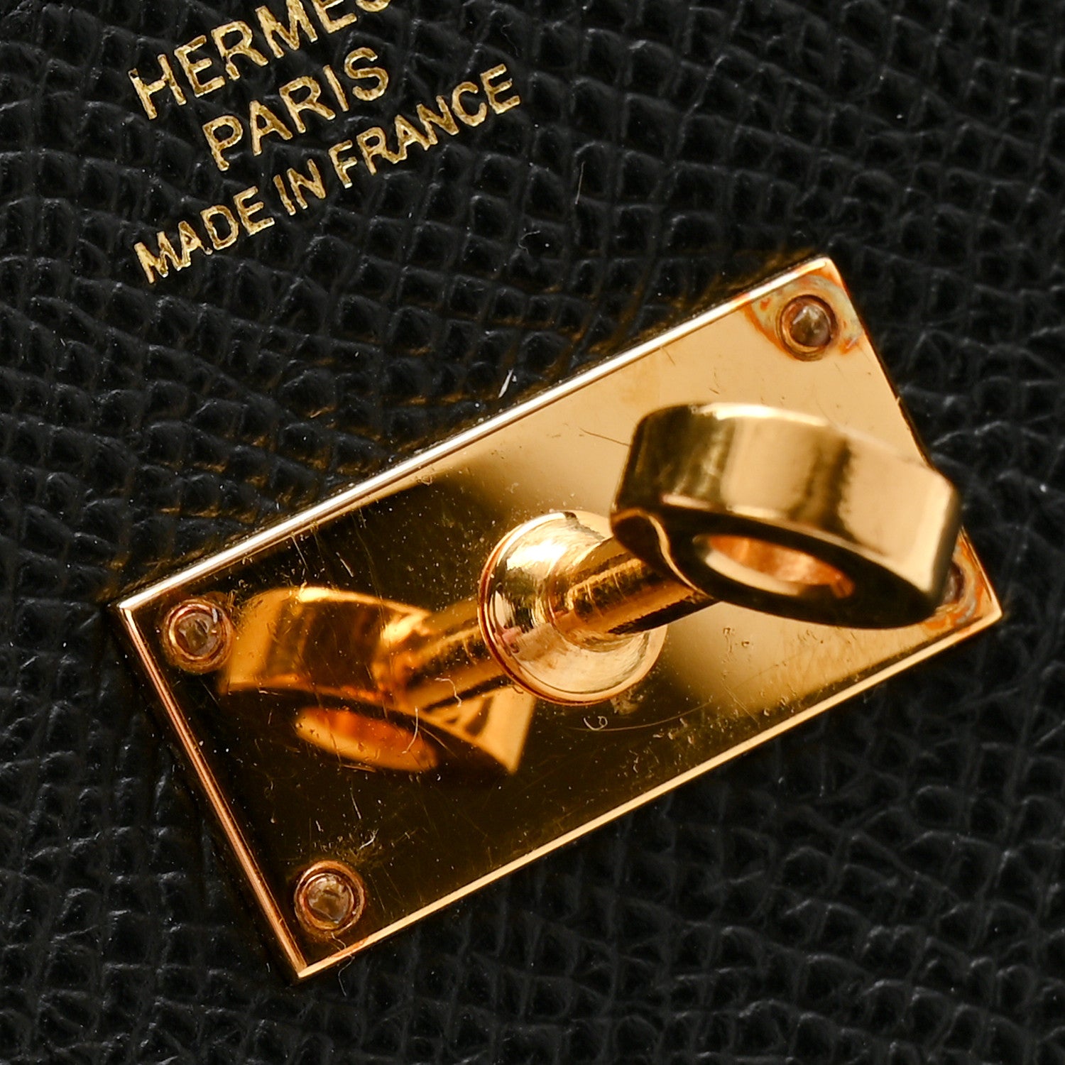 Hermes Epsom Kelly Wallet To Go Black 12 of 15