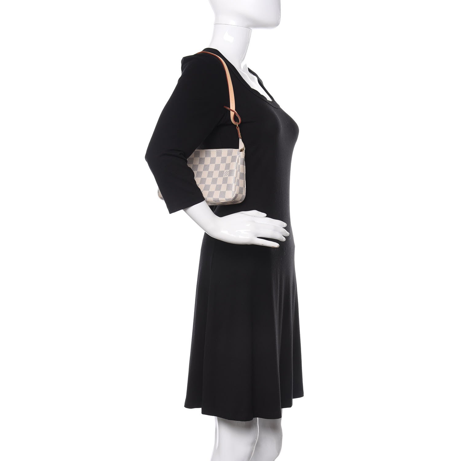 Louis Vuitton Damier Azur Pochette Accessories NM 2 of 11