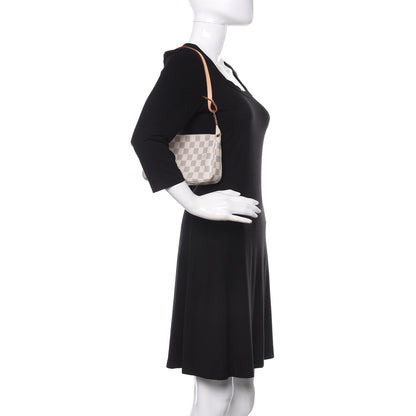 Louis Vuitton Damier Azur Pochette Accessories NM 2 of 11