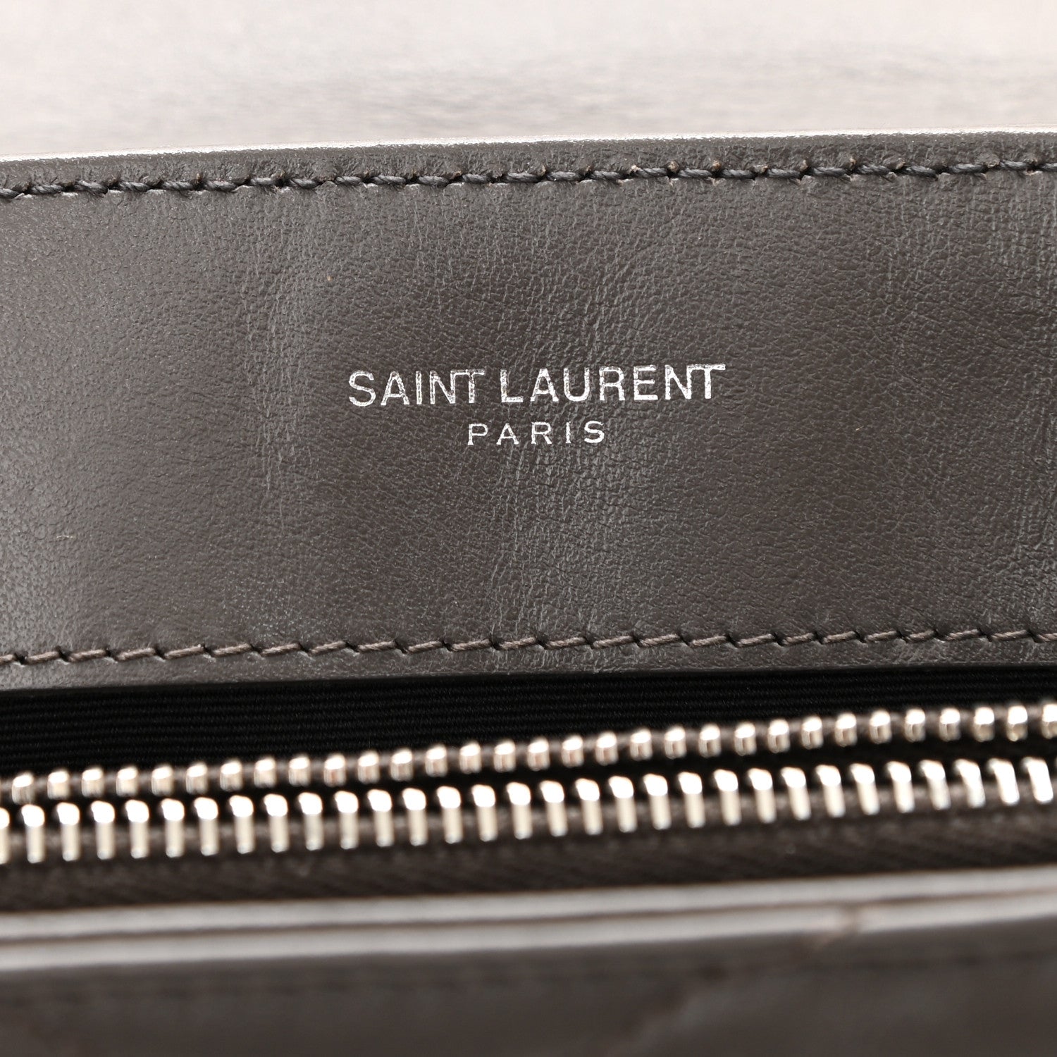 Saint Laurent Calfskin Y Quilted Monogram Small Loulou Chain Satchel Pebble 5 of 8