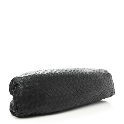 Bottega Veneta Nappa Maxi Intreccio The Pouch Oversized Clutch Black 4 of 11