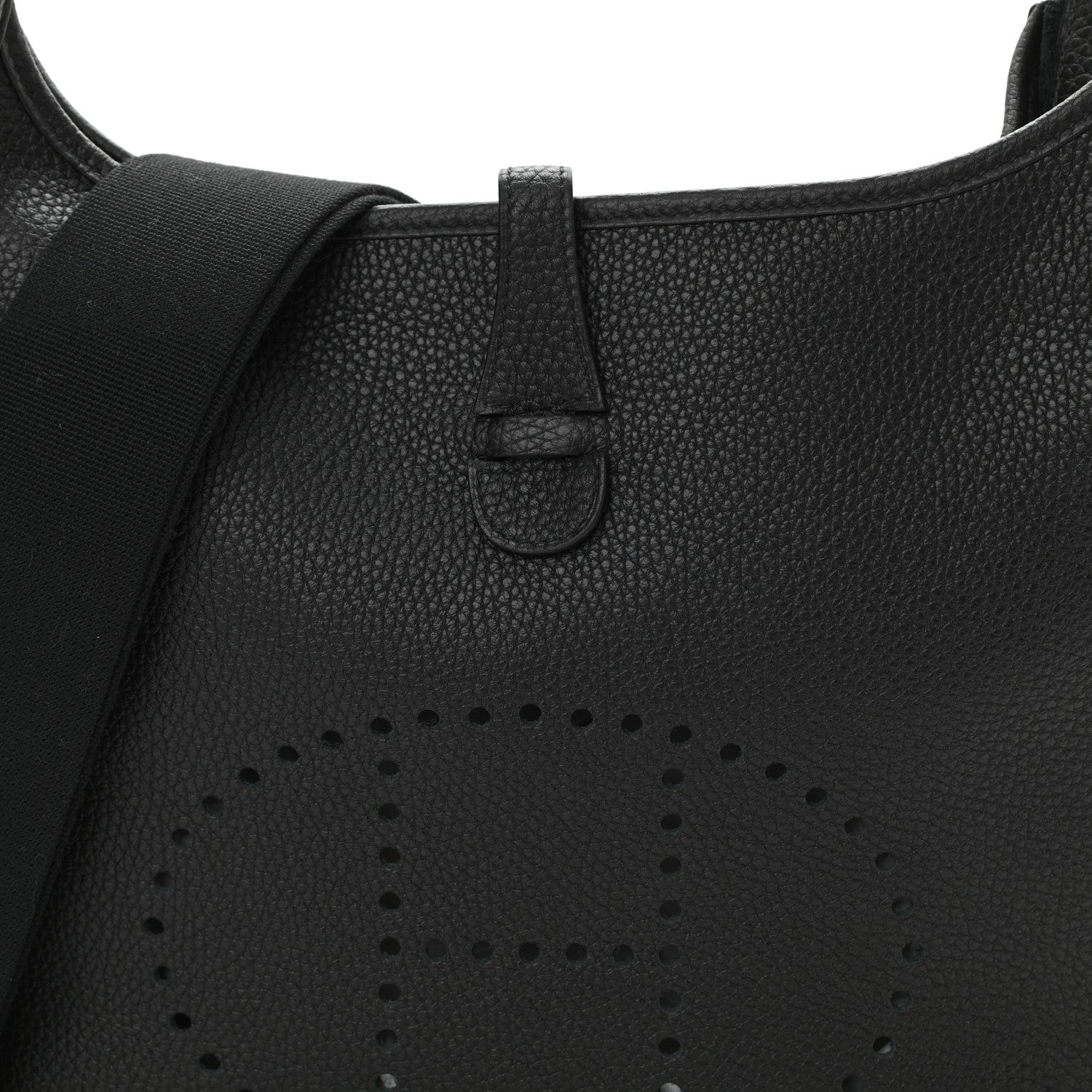 Hermes Taurillon Clemence Evelyne III PM Black 8 of 11