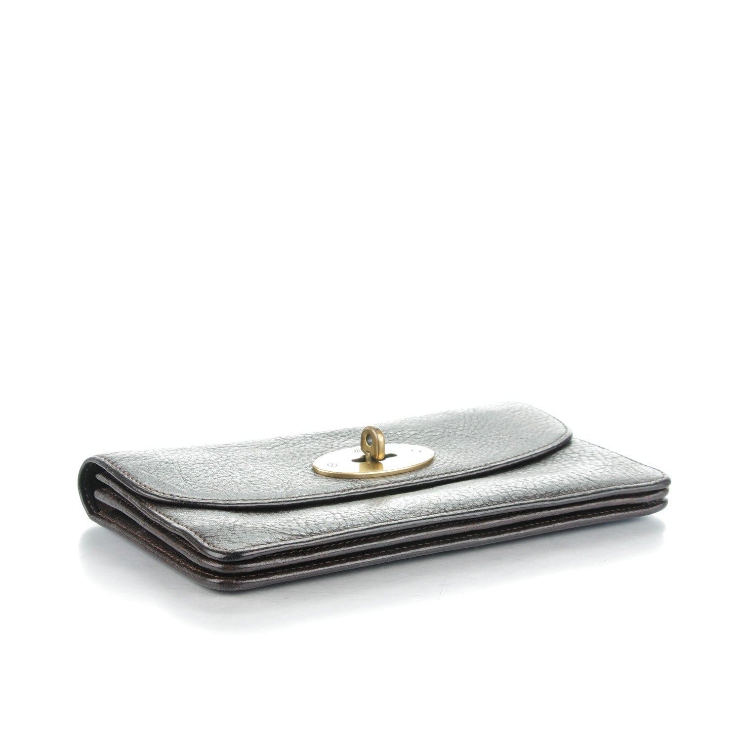Mulberry Grainy Bayswater Wallet Chocolate 4 of 9